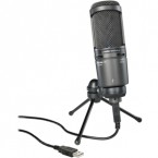 鐵三角 Audio-Technica AT2020USB +心形電容USB麥克風